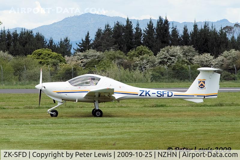 ZK-SFD, Diamond DA-20C-1 Eclipse C/N C0041, CTC Aviation Training (NZ) Ltd., Hamilton