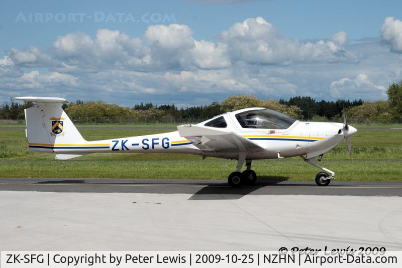 ZK-SFG, Diamond DA-20C-1 Eclipse C/N C0127, CTC Aviation Training (NZ) Ltd., Hamilton