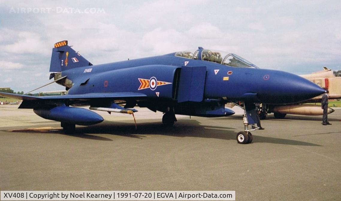XV408, 1968 McDonnell Douglas Phantom FGR2 C/N 2946, Royal Air Force