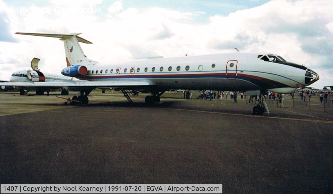 1407, 1971 Tupolev Tu-134 C/N 1351407, Czech Air Force