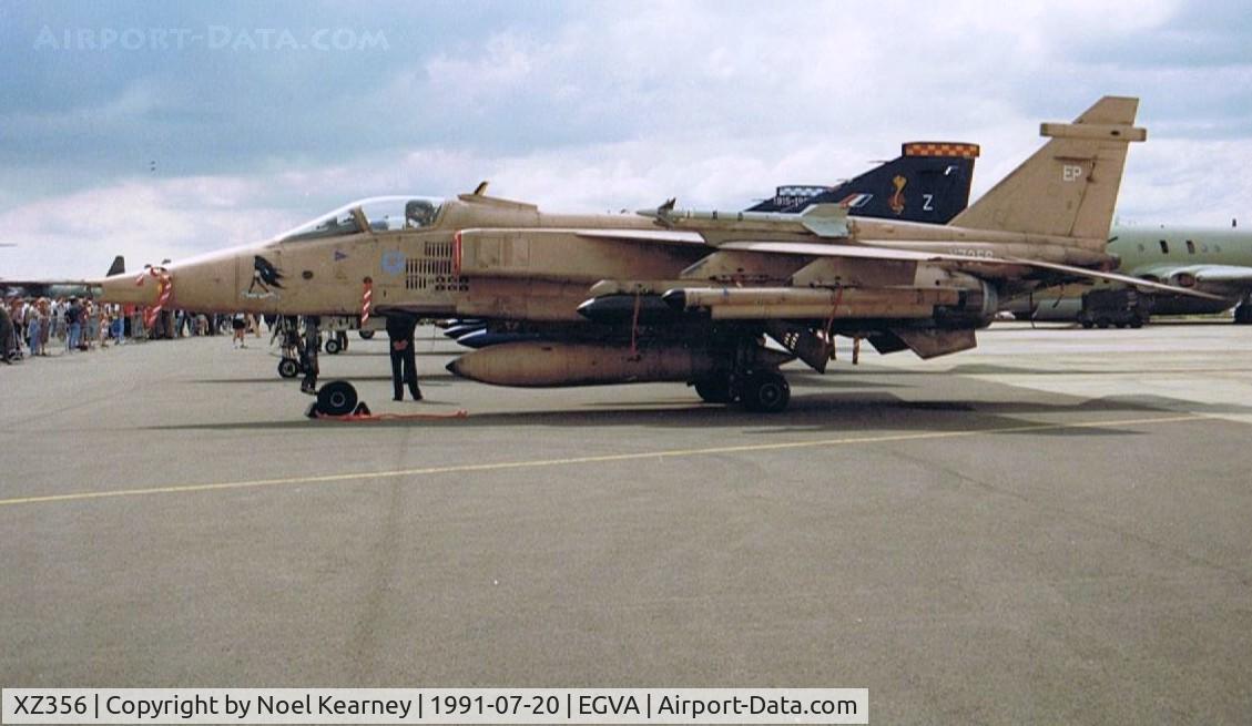 XZ356, 1976 Sepecat Jaguar GR.1A C/N S.123, Royal Air Force