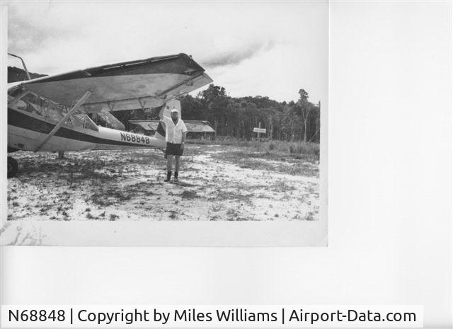 N68848, 1947 Consolidated Vultee L-13B C/N 47-401, Aircraft is in Guyana South America in Dubalay Ranch