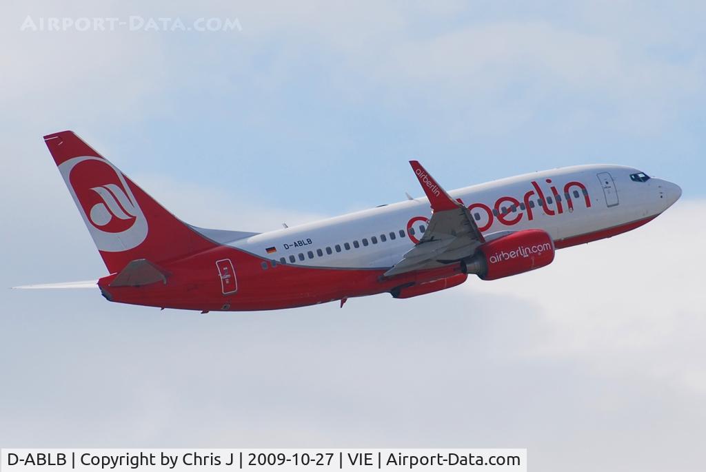D-ABLB, 2008 Boeing 737-76J C/N 36115, Air Berlin Boeing 737-76J