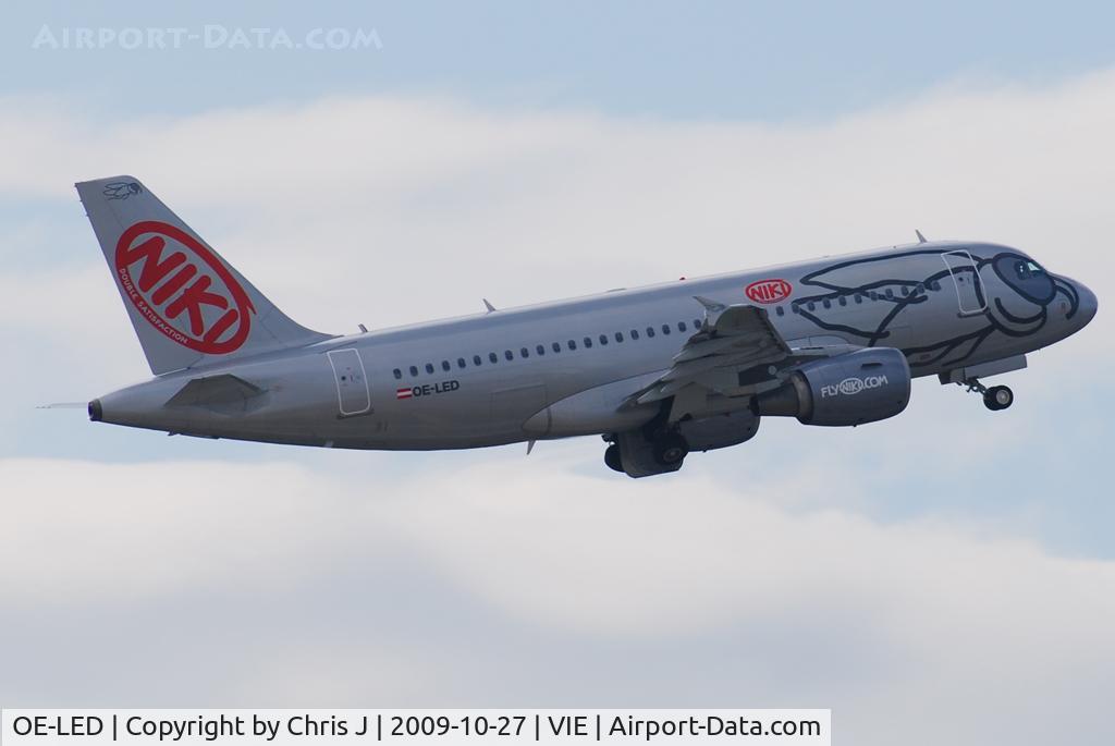 OE-LED, 2008 Airbus A319-112 C/N 3407, Niki Airbus A319-112