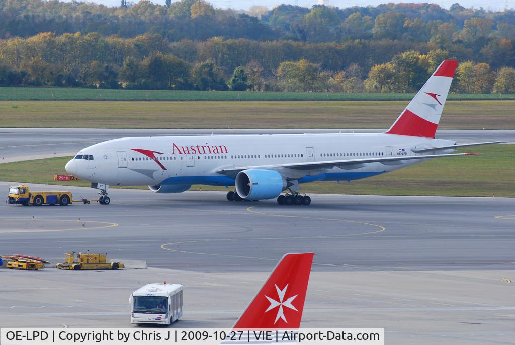 OE-LPD, 2006 Boeing 777-2Z9/ER C/N 35960, Austrian Airlines Boeing 777-2B8(ER)