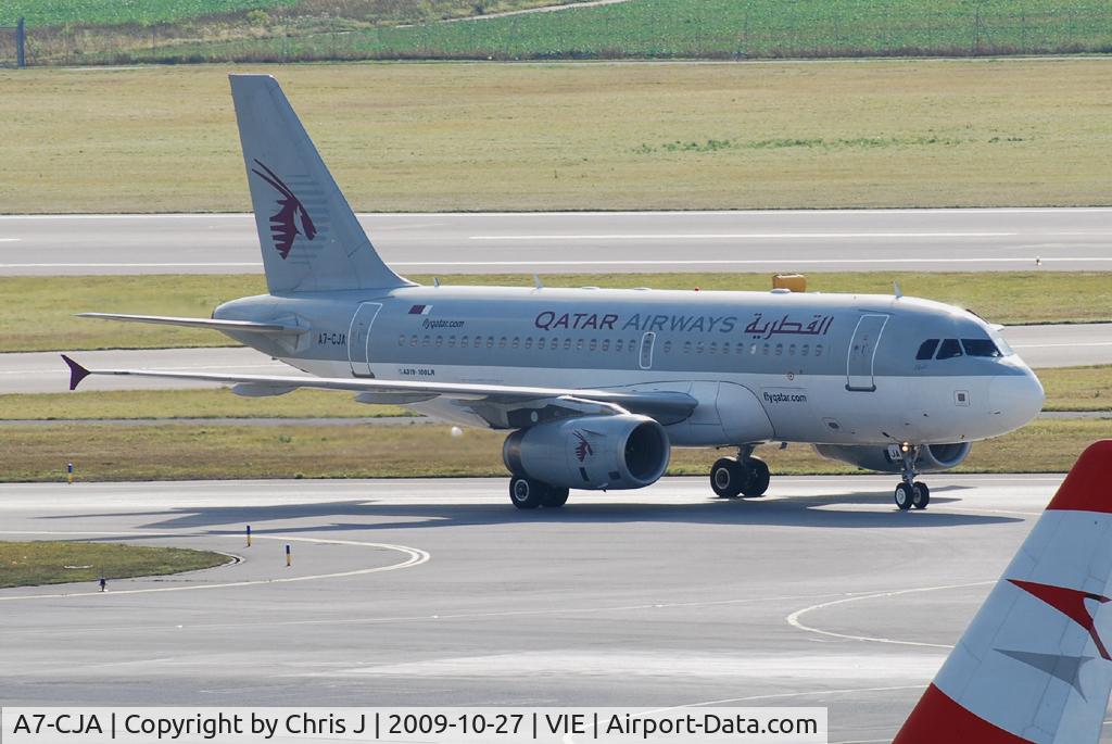 A7-CJA, Airbus A319-133LR C/N 1656, Qatar Airways Airbus A319-133X
