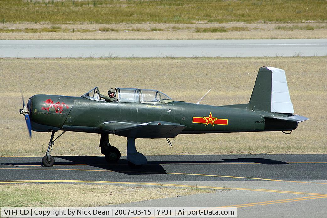 VH-FCD, 1982 Nanchang CJ-6A C/N 3832021, YPJT