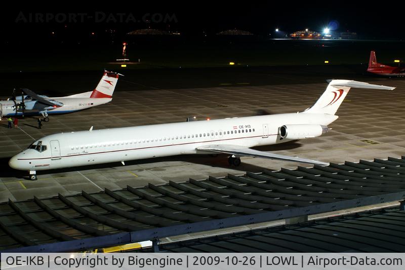 OE-IKB, 1986 McDonnell Douglas MD-83 (DC-9-83) C/N 49448, Mapjet