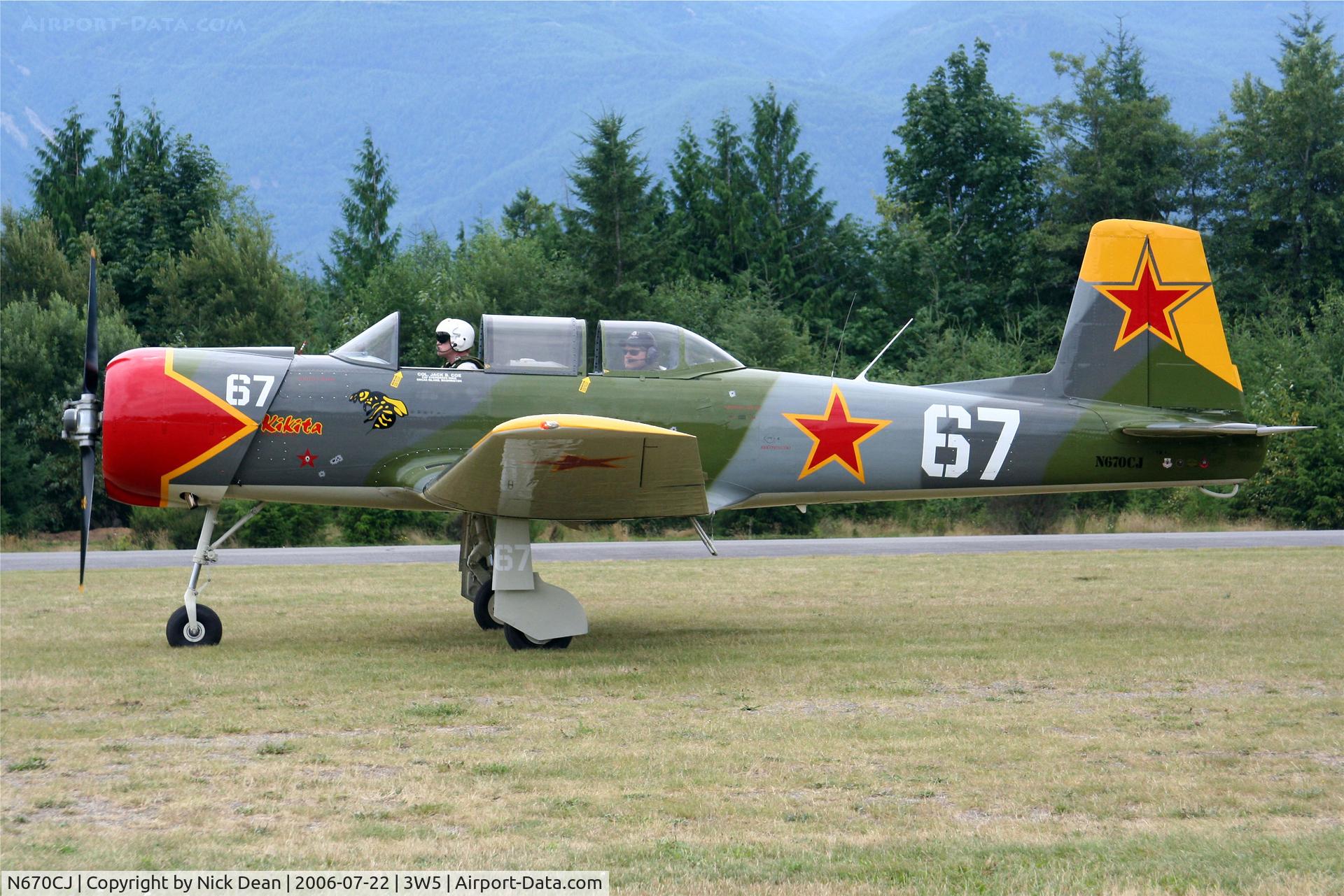 N670CJ, 1975 Nanchang CJ-6 C/N 3051218, 3W5