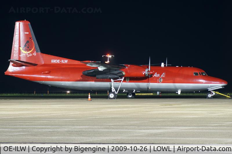 OE-ILW, 1985 Fokker F-27-500 Friendship C/N 10681, AmererAir