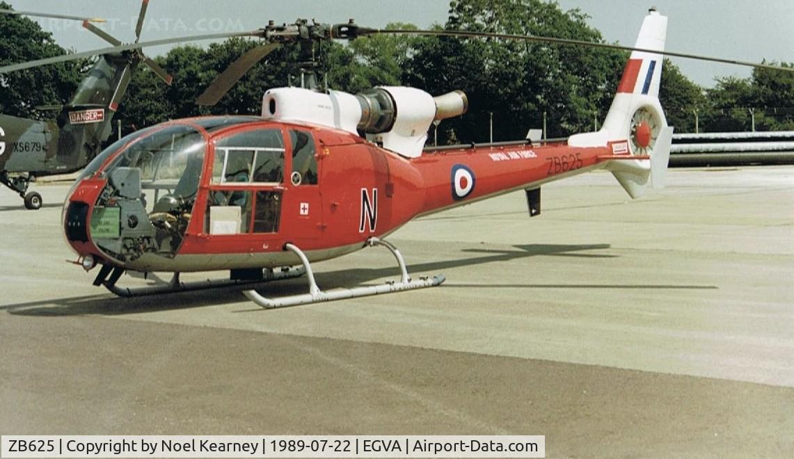 ZB625, 1982 Westland SA-341D Gazelle HT3 C/N WA1905, WESTLAND GAZELLE HT.3 - Royal Air Force