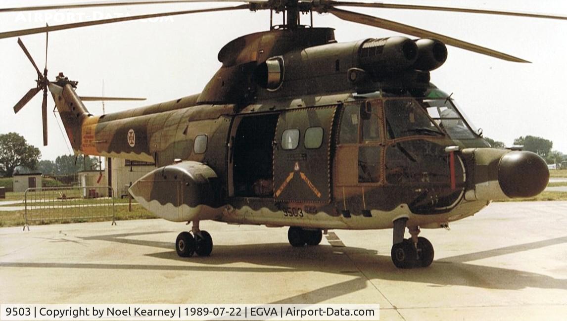 9503, 1969 Aerospatiale SA-330S-1 Puma C/N 1004, SA.330 PUMA - Portuguese Air Force