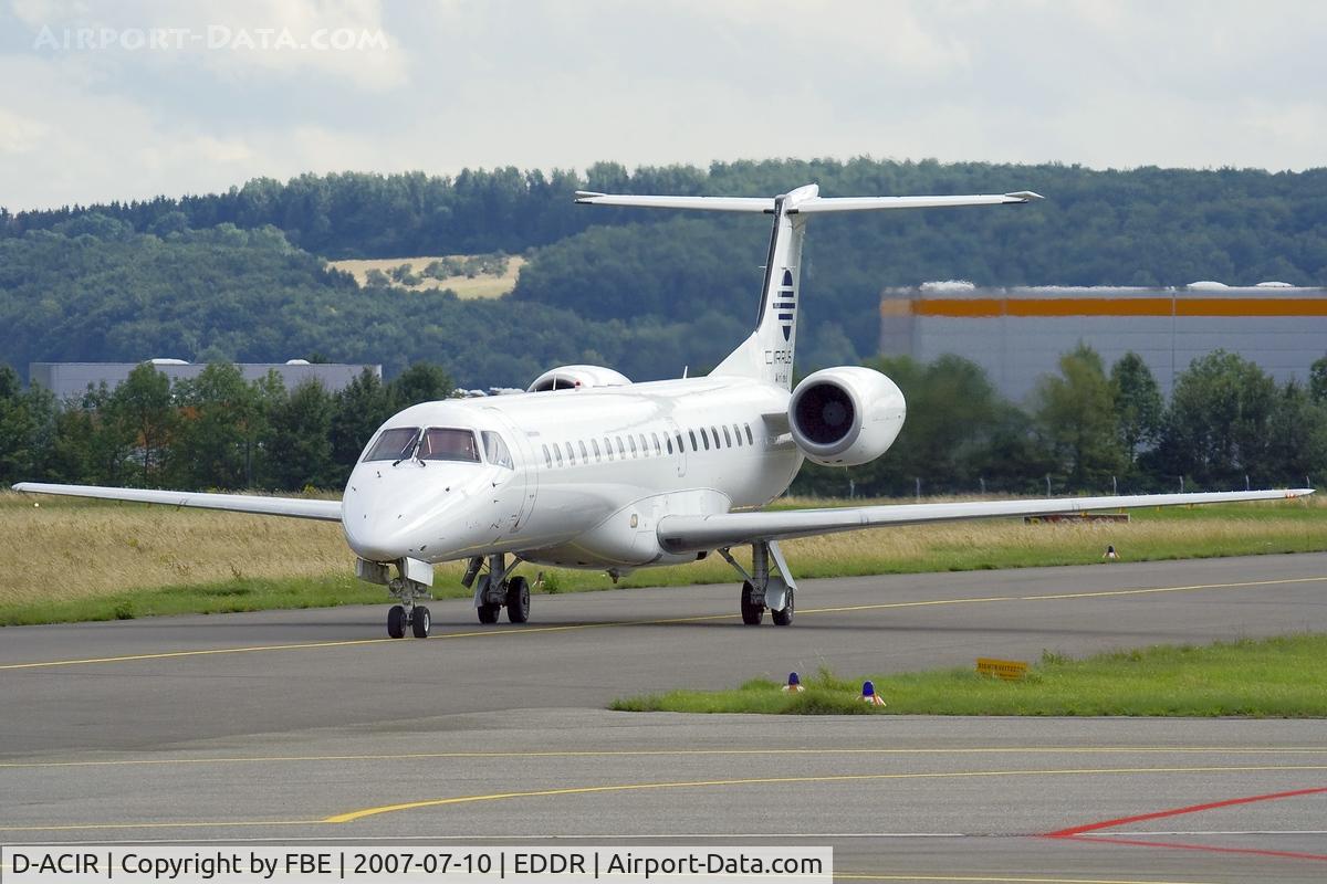 D-ACIR, 2000 Embraer EMB-145MP (ERJ-145MP) C/N 145230, taxying to the stand