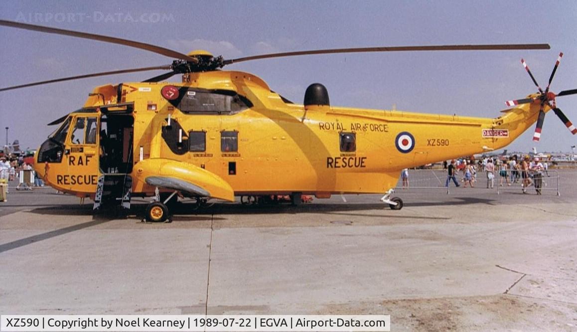 XZ590, 1977 Westland Sea King HAR.3 C/N WA856, Royal Air Force