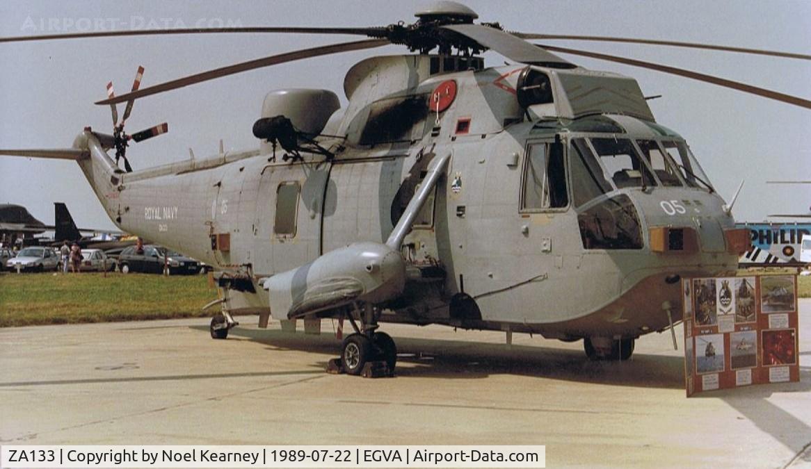 ZA133, 1981 Westland Sea King HAS.6 C/N WA894, WESTLAND SEA KING HAS.5 - Royal Navy