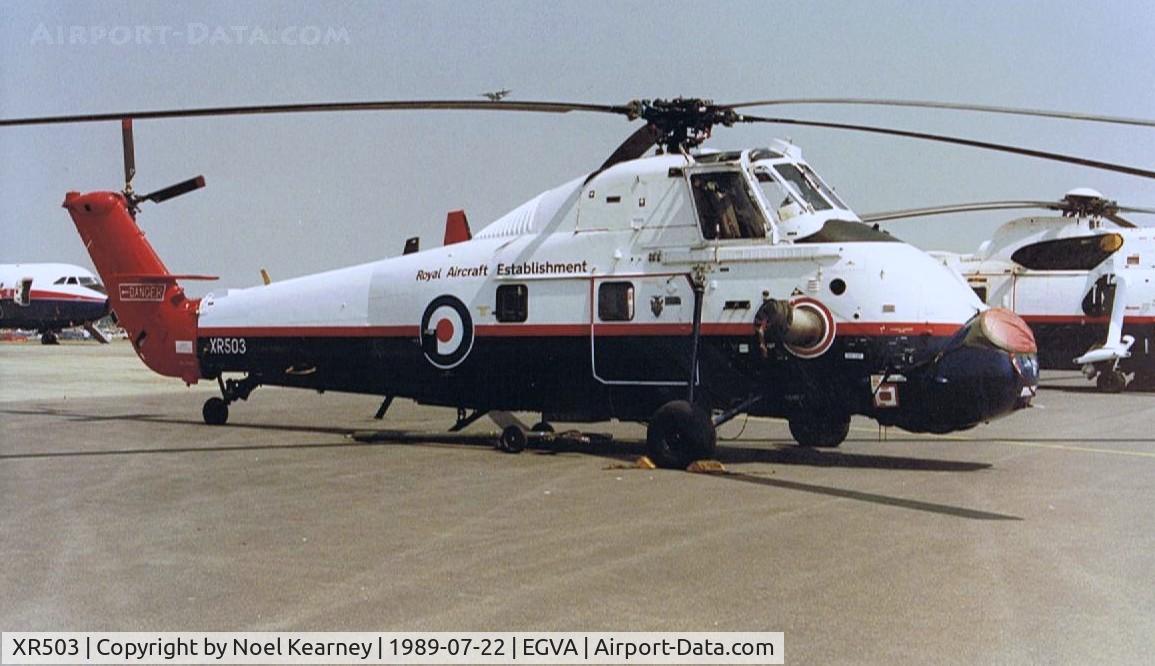 XR503, 1963 Westland Wessex HC.2 C/N WA128, WESTLAND WESSEX HC.2 - Royal Aircraft Establishment