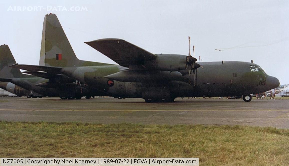NZ7005, 1969 Lockheed C-130H Hercules C/N 382-4313, Royal New Zealand Air Force