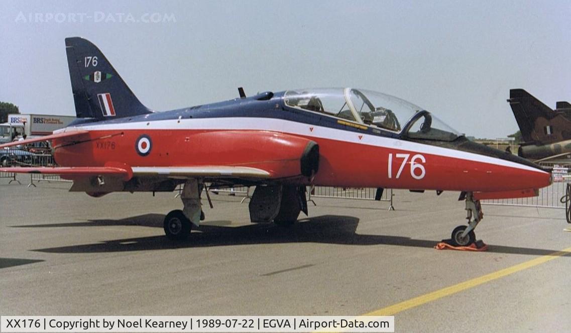 XX176, 1977 Hawker Siddeley Hawk T.1 C/N 023/312023, Royal Air Force