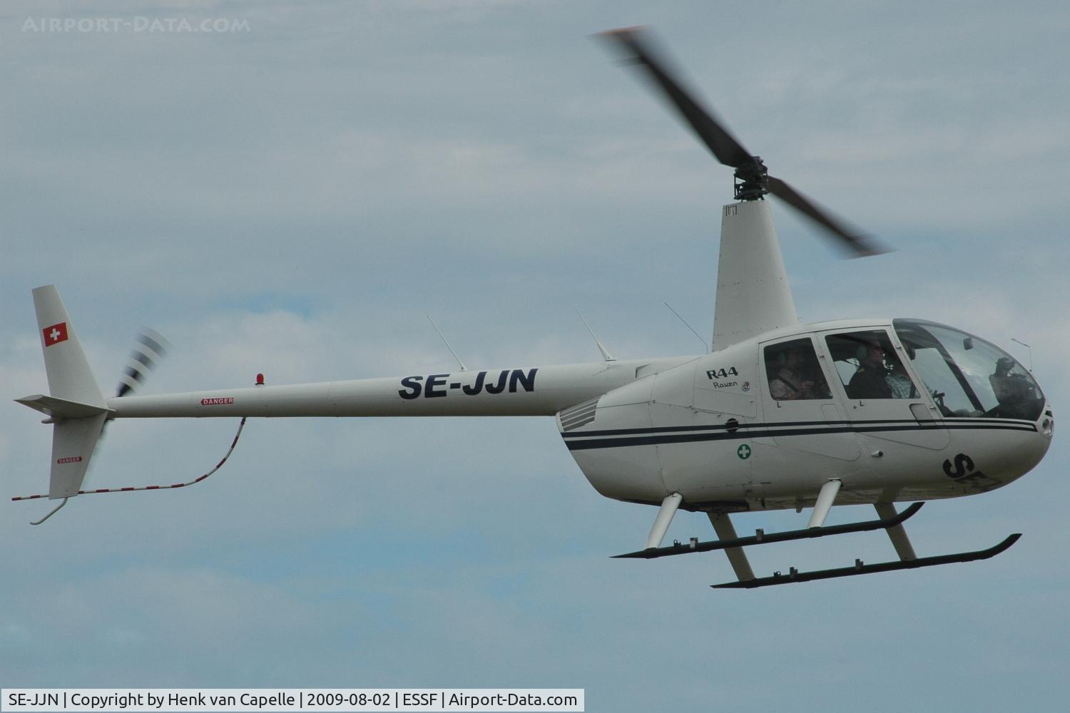 SE-JJN, 2001 Robinson R44  Raven C/N 0989, R44 used for flight-seeing.