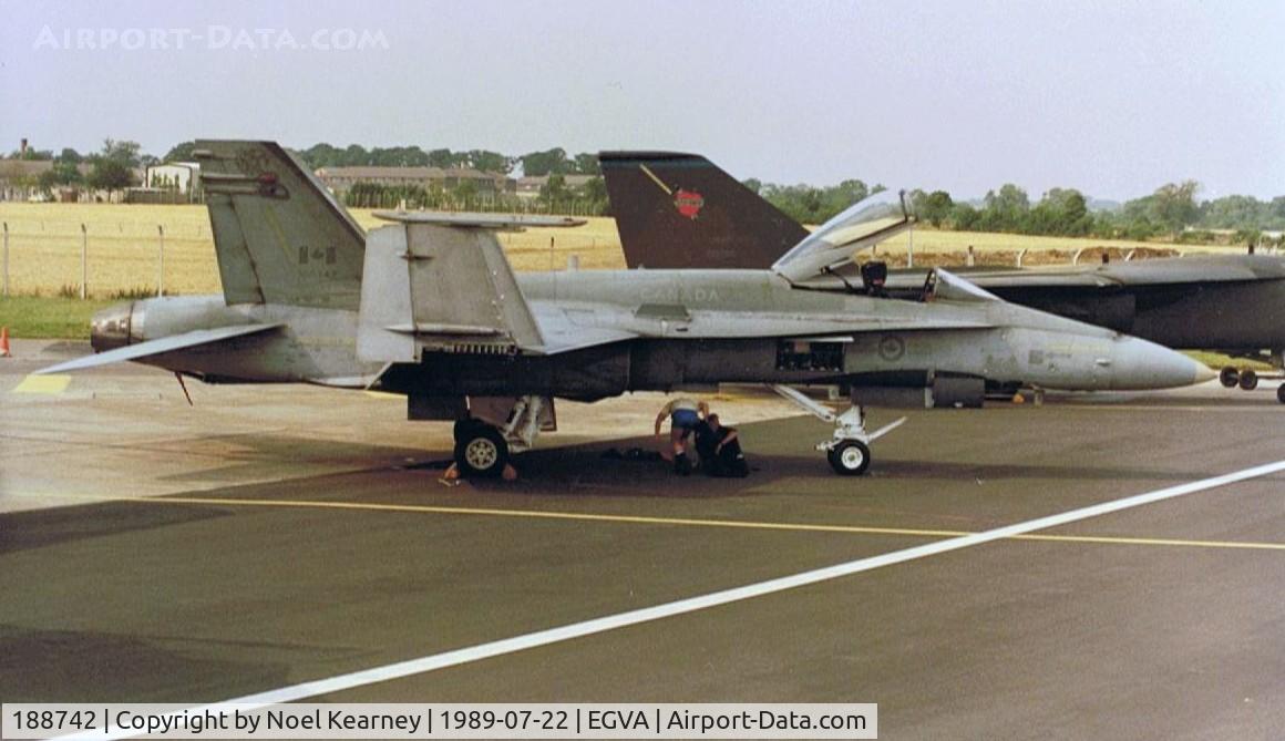 188742, McDonnell Douglas CF-188A Hornet C/N 0301, Royal Canadian Air Force