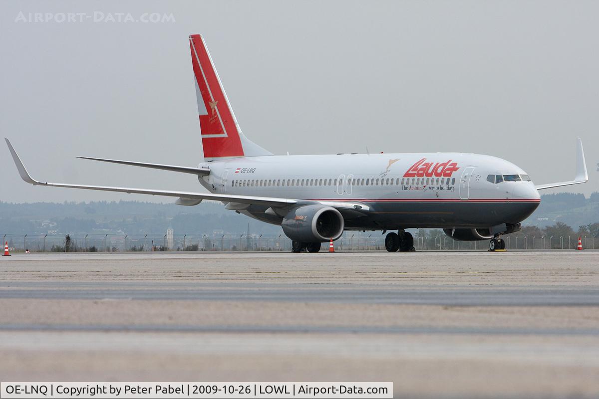 OE-LNQ, 2003 Boeing 737-8Z9 C/N 30421, parked