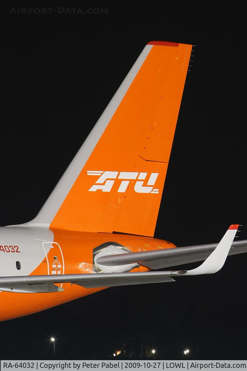 RA-64032, Tupolev Tu-204-100C C/N 1450743164032, Special Cargo Charter