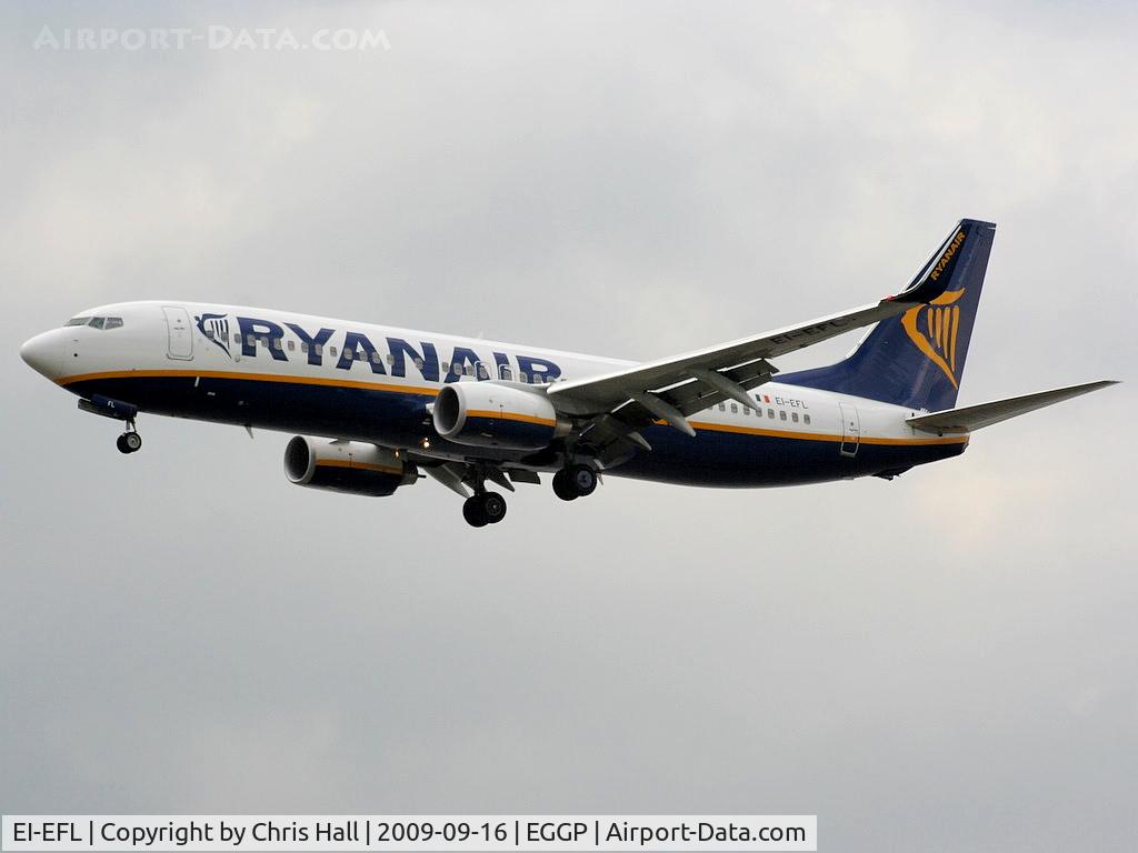 EI-EFL, 2009 Boeing 737-8AS C/N 37534, Ryanair