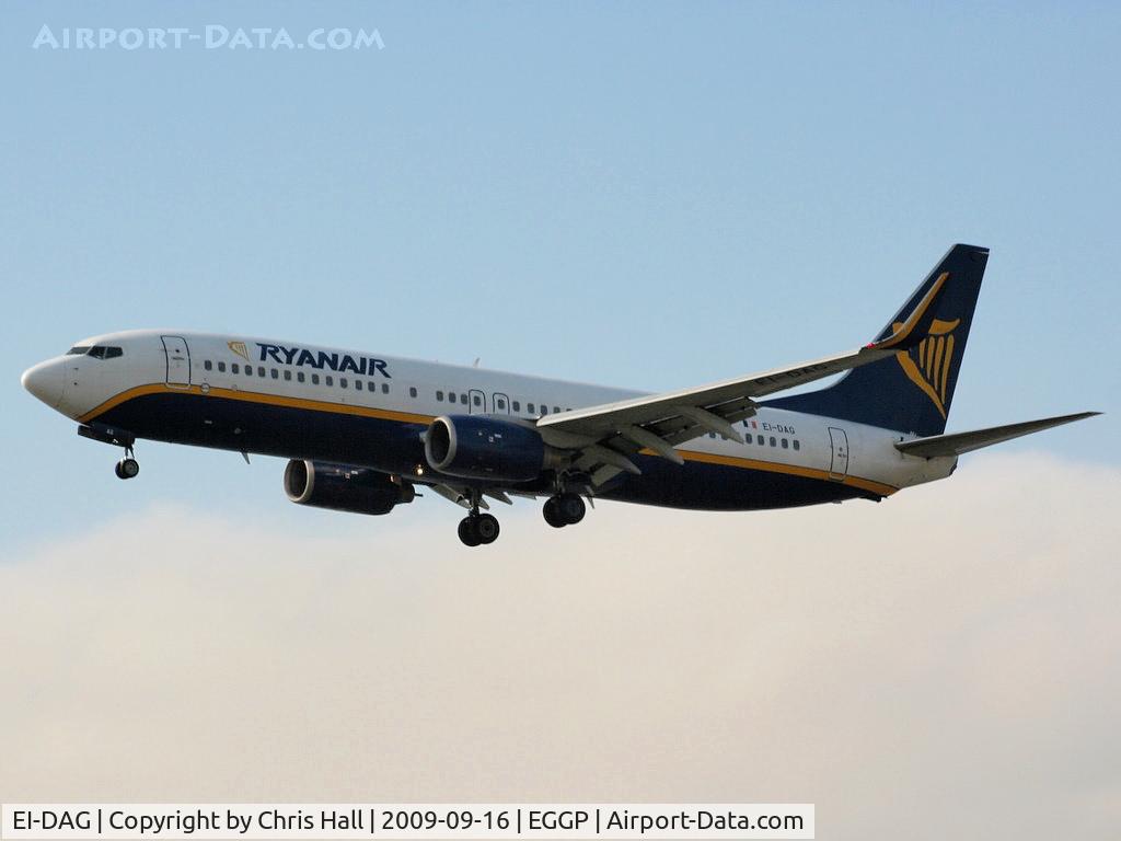 EI-DAG, 2002 Boeing 737-8AS C/N 29940, Ryanair