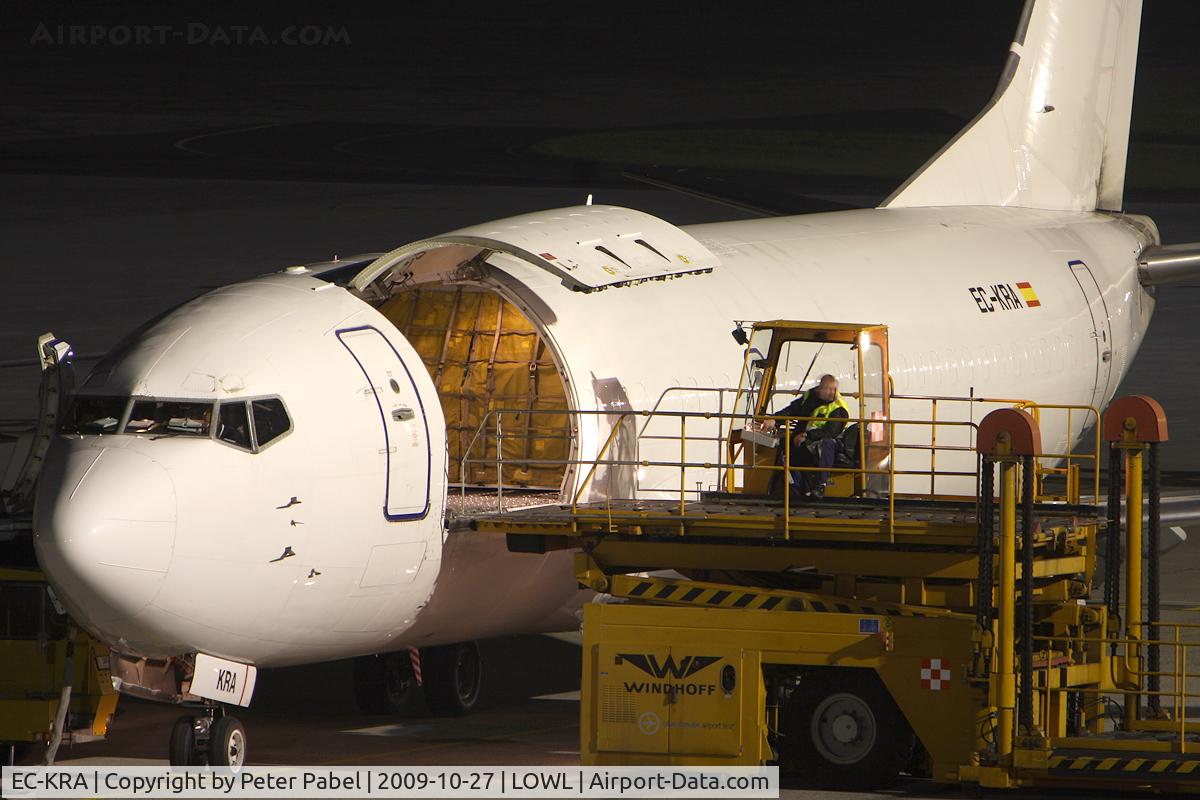 EC-KRA, 1990 Boeing 737-3Y0/SF C/N 24679, DHL Charter