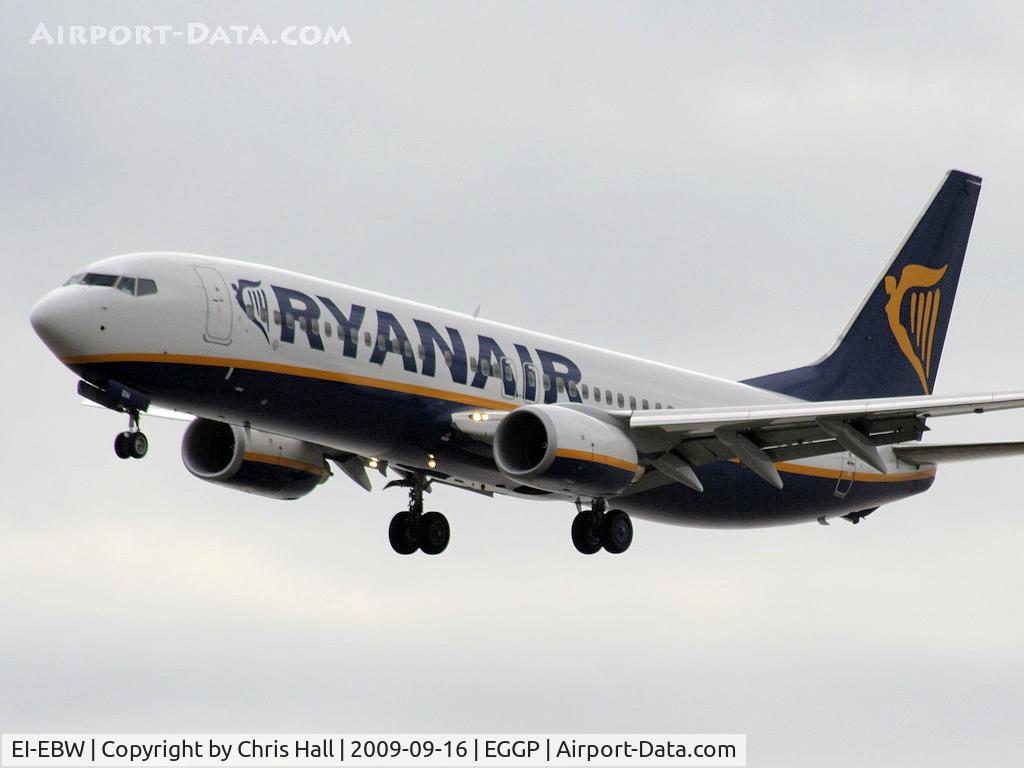 EI-EBW, 2009 Boeing 737-8AS C/N 35010, Ryanair