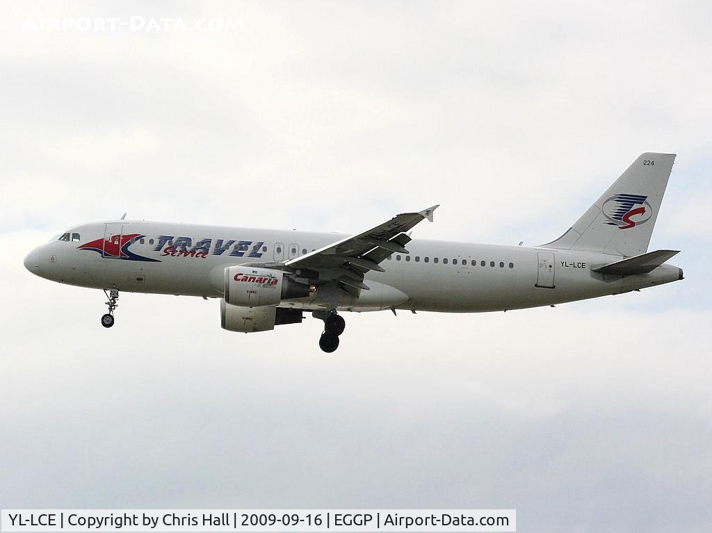 YL-LCE, 1992 Airbus A320-211 C/N 311, Travel Servis