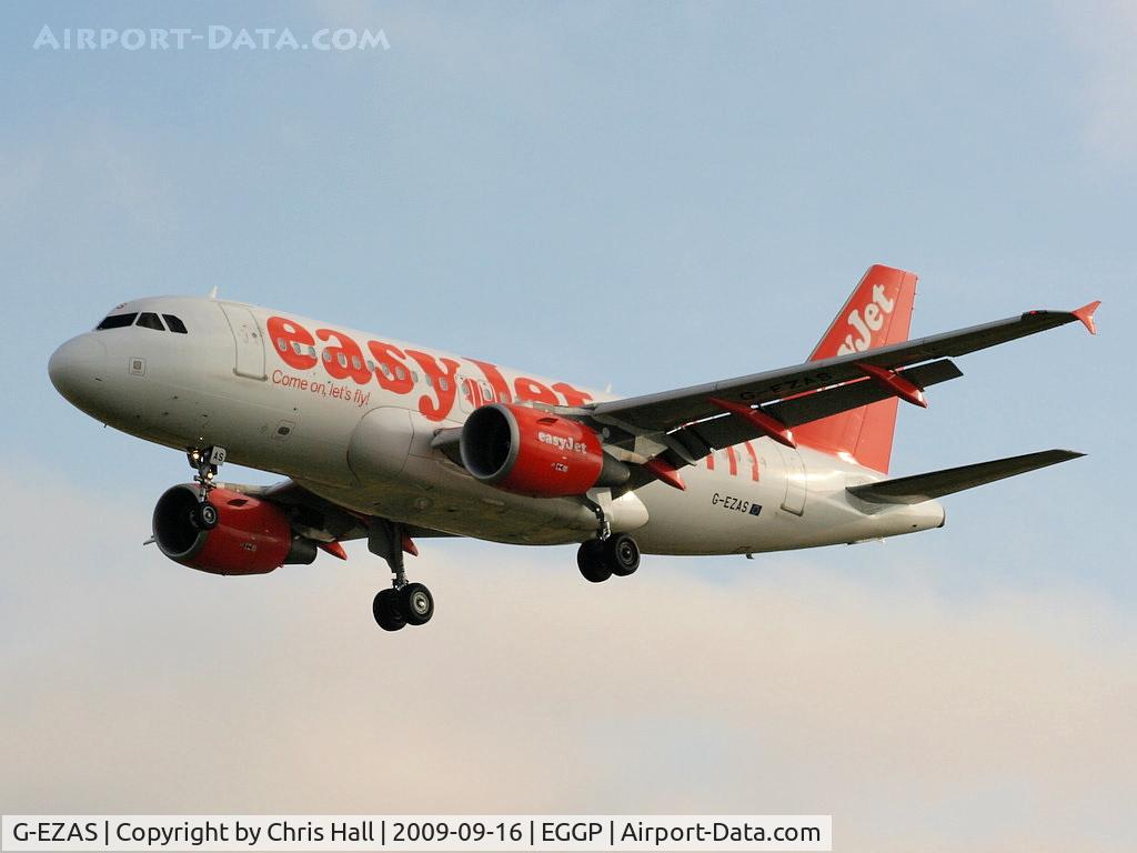 G-EZAS, 2006 Airbus A319-111 C/N 2779, Easyjet