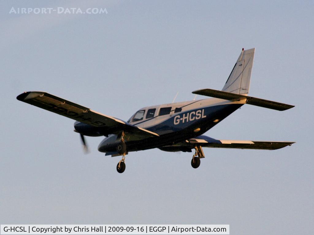 G-HCSL, 1981 Piper PA-34-220T C/N 34-8133237, Fly (CI) Ltd