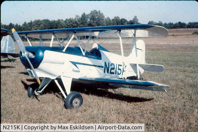 N215K, 1966 Smith DSA-1 Miniplane C/N KK-1, Chuck Kuntz built he flew in from Wash. D.C area