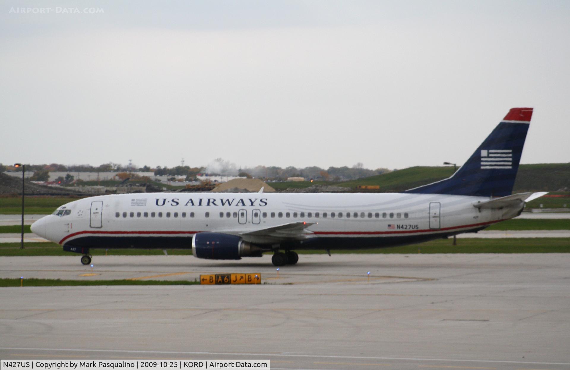 N427US, 1989 Boeing 737-4B7 C/N 24549, Boeing 737-400