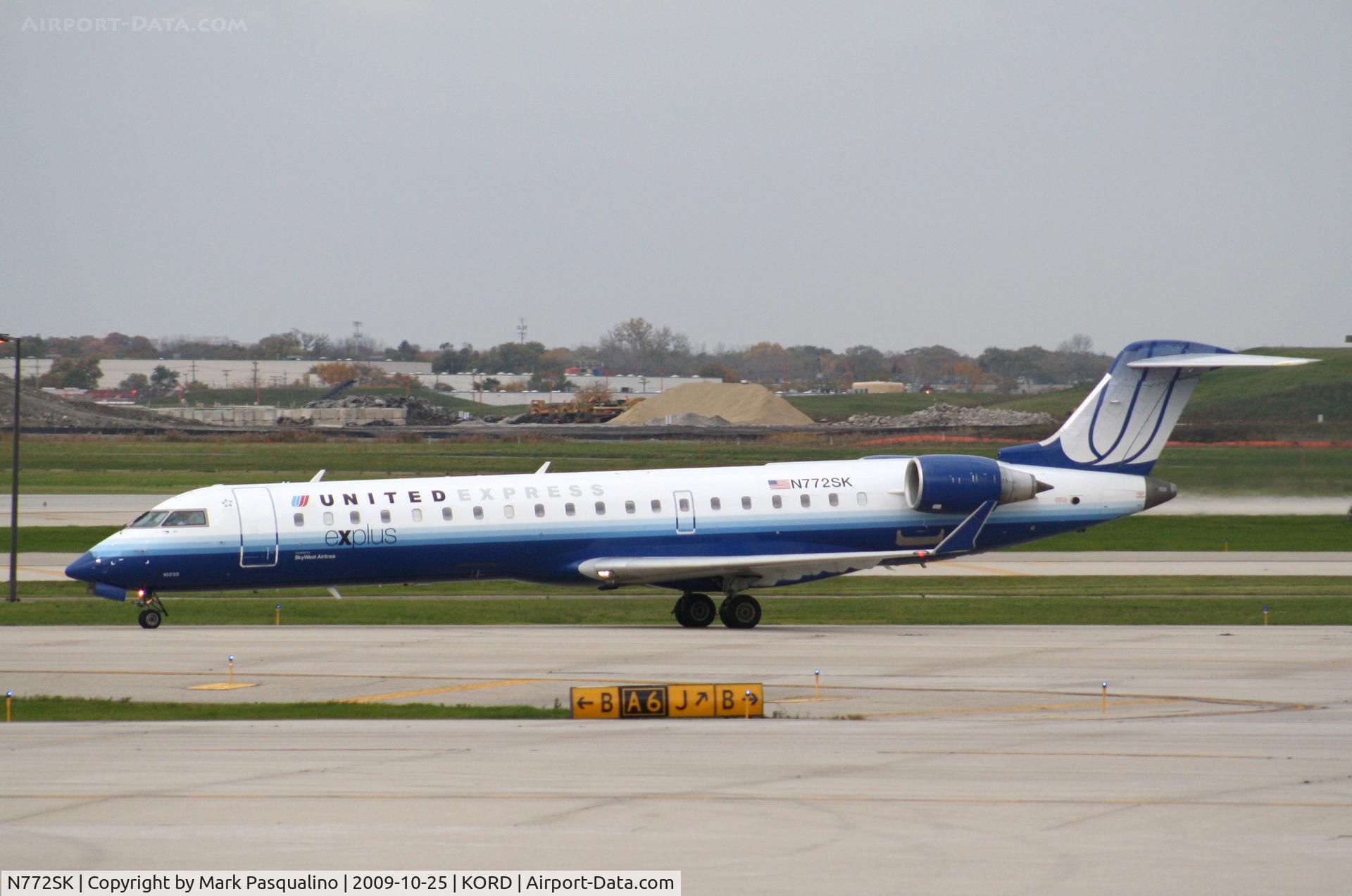 N772SK, 2005 Bombardier CRJ-702 (CL-600-2C10) Regional Jet C/N 10235, CL-600-2C10