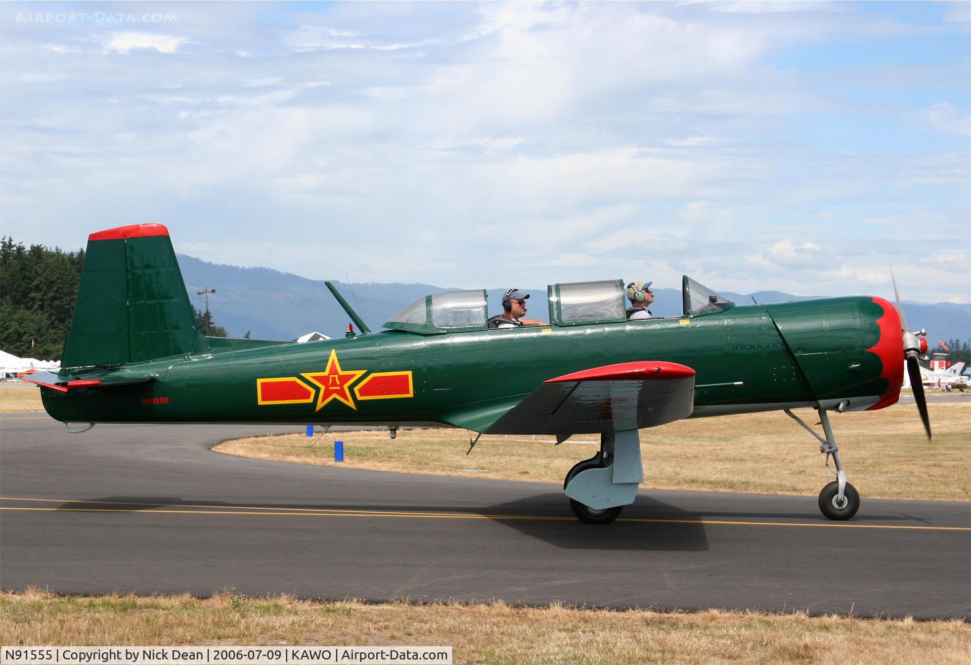 N91555, 1971 Nanchang CJ-6A C/N 3151215, KAWO