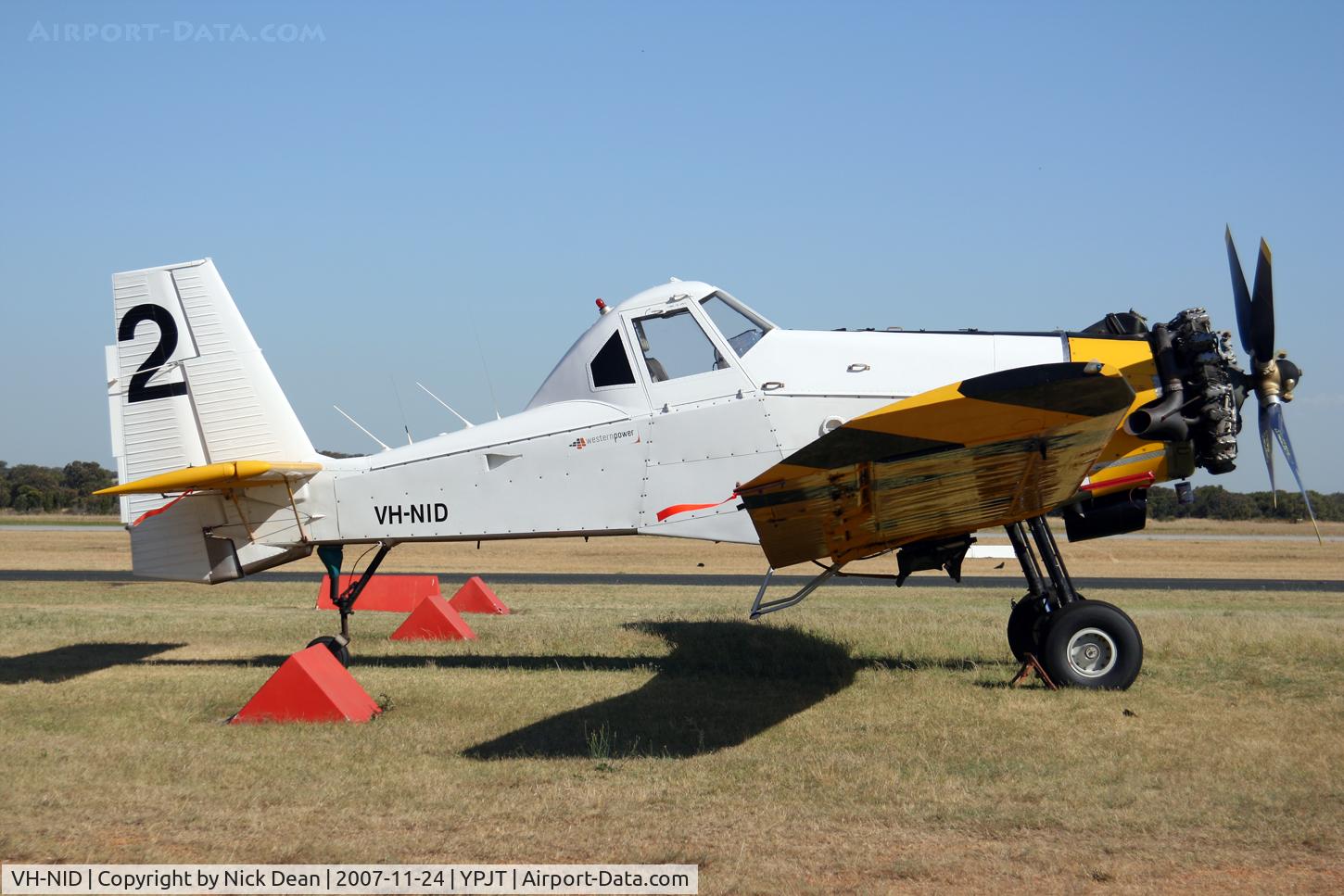 VH-NID, 1995 PZL-Mielec M-18A Dromader C/N IZ025-20, YPJT
