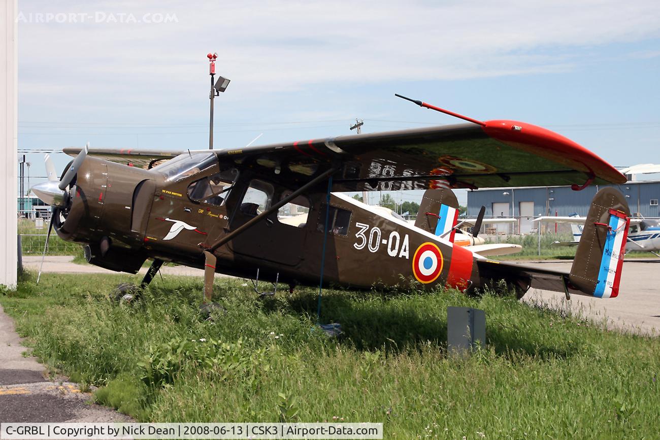 C-GRBL, 1958 Max Holste MH.1521M Broussard C/N 5C, CSK3 Mascouche Quebec