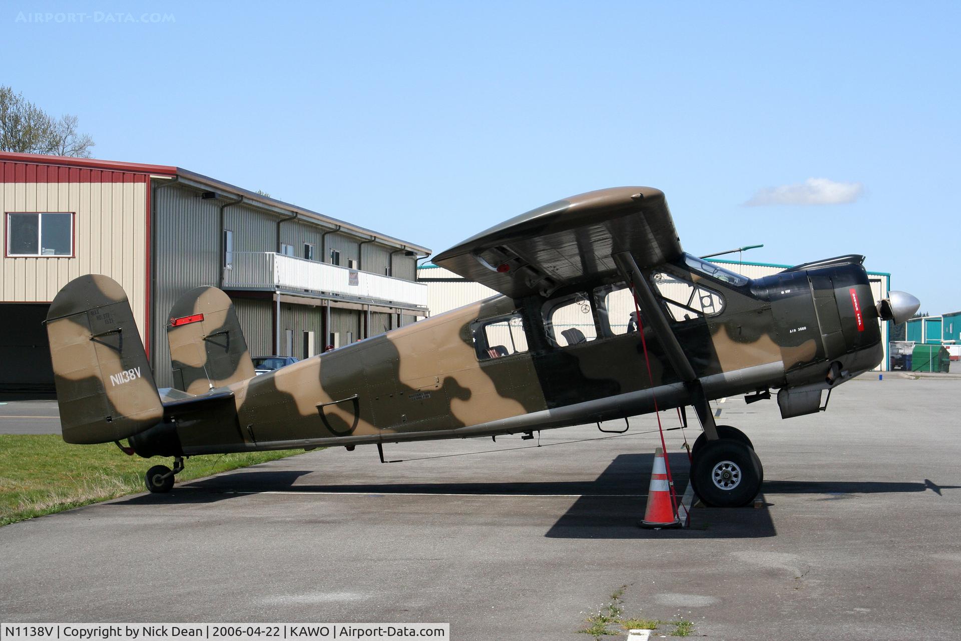 N1138V, 1961 Max Holste MH-1521 Broussard C/N 287, KAWO