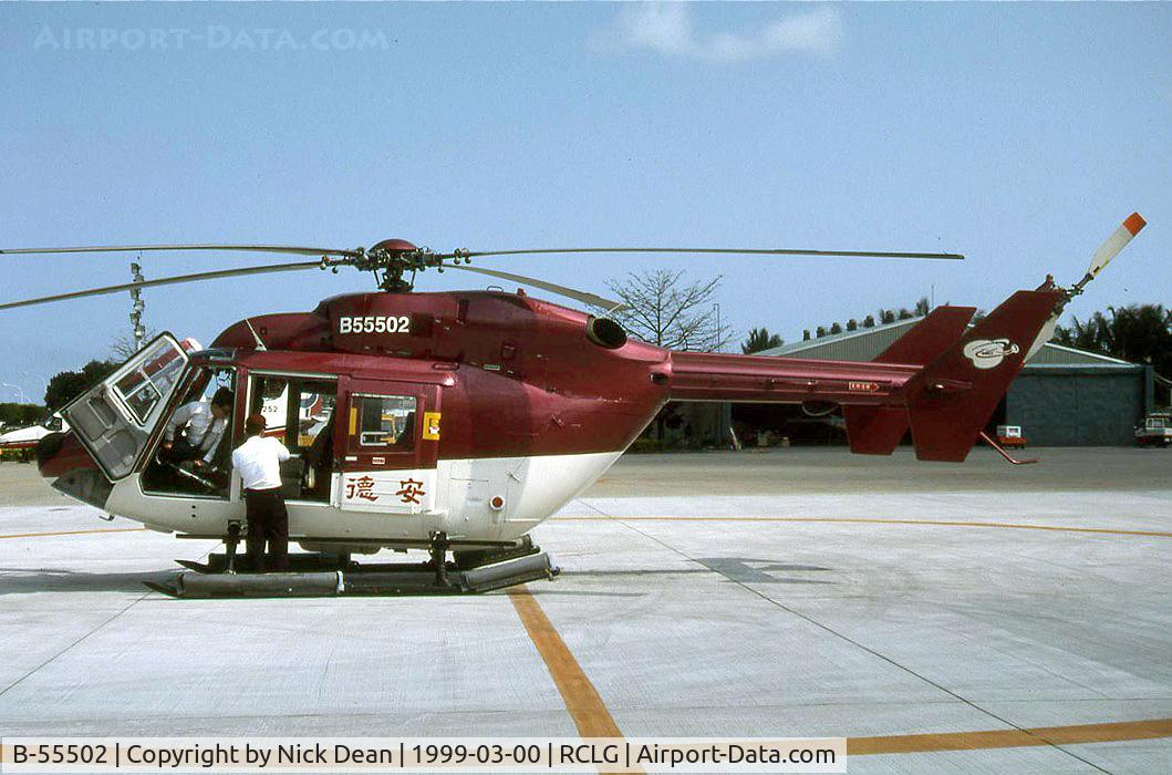 B-55502, MBB-Kawasaki BK-117B-1 C/N 1033, RCLG W/O