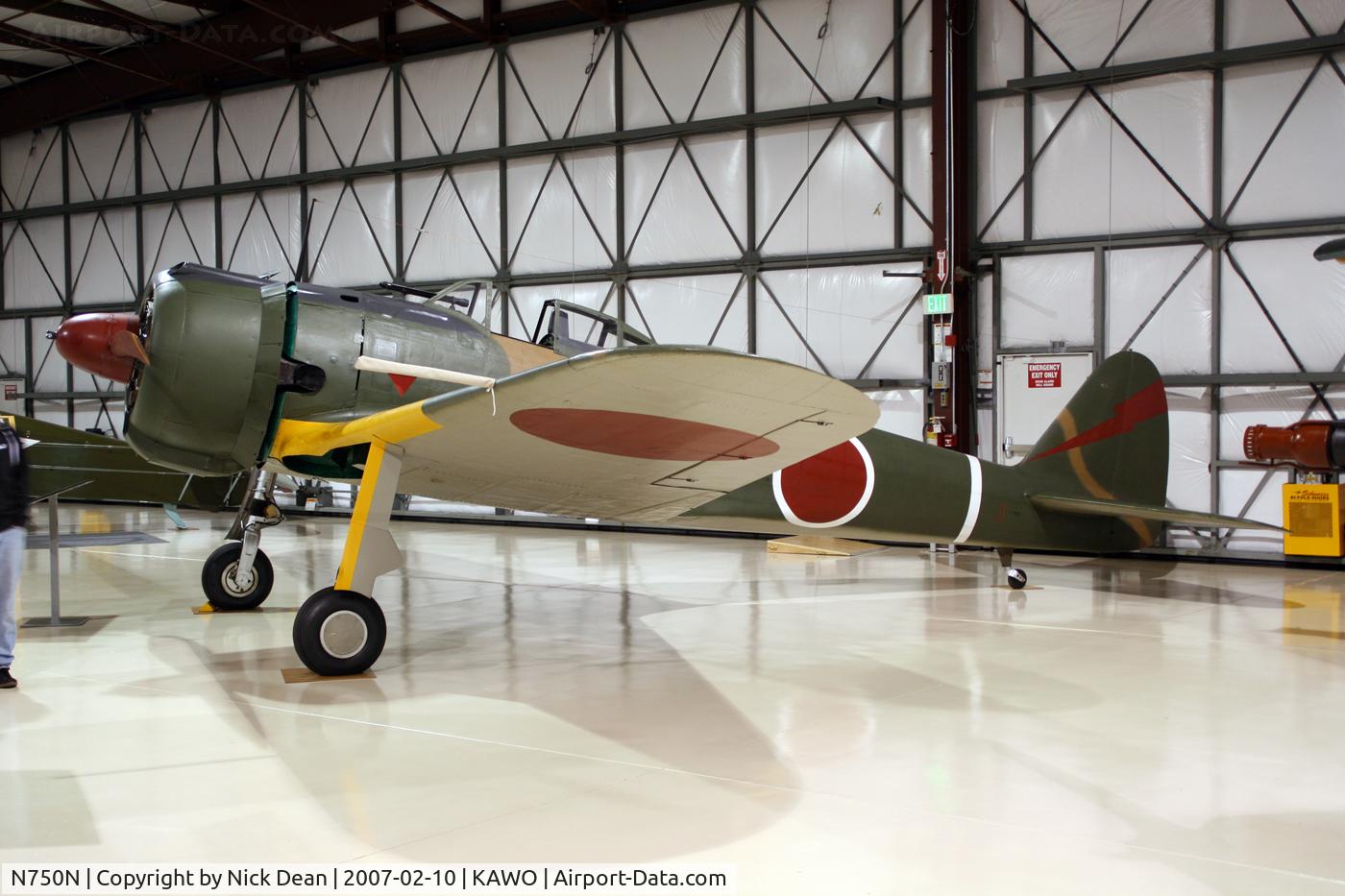 N750N, Nakajima Ki-43-Ib Hayabusa C/N 750, KAWO