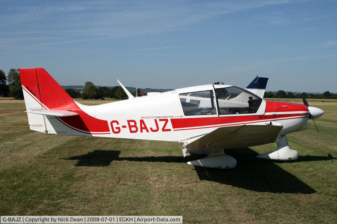 G-BAJZ, 1972 Robin DR-400-108  Dauphin 2+2 C/N 759, EGKH