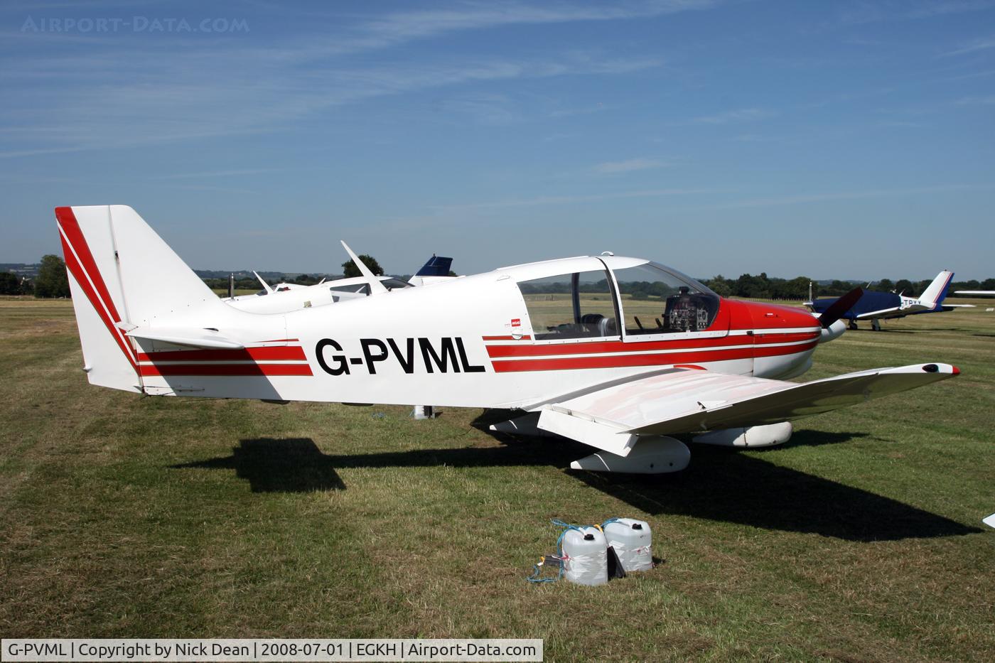 G-PVML, 1974 Robin DR-400-140B Major Major C/N 972, EGKH