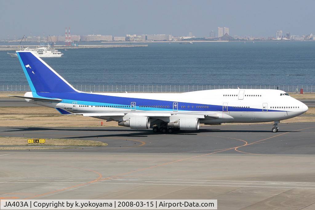 JA403A, 1999 Boeing 747-481 C/N 29262, without titles ANA.B747-481