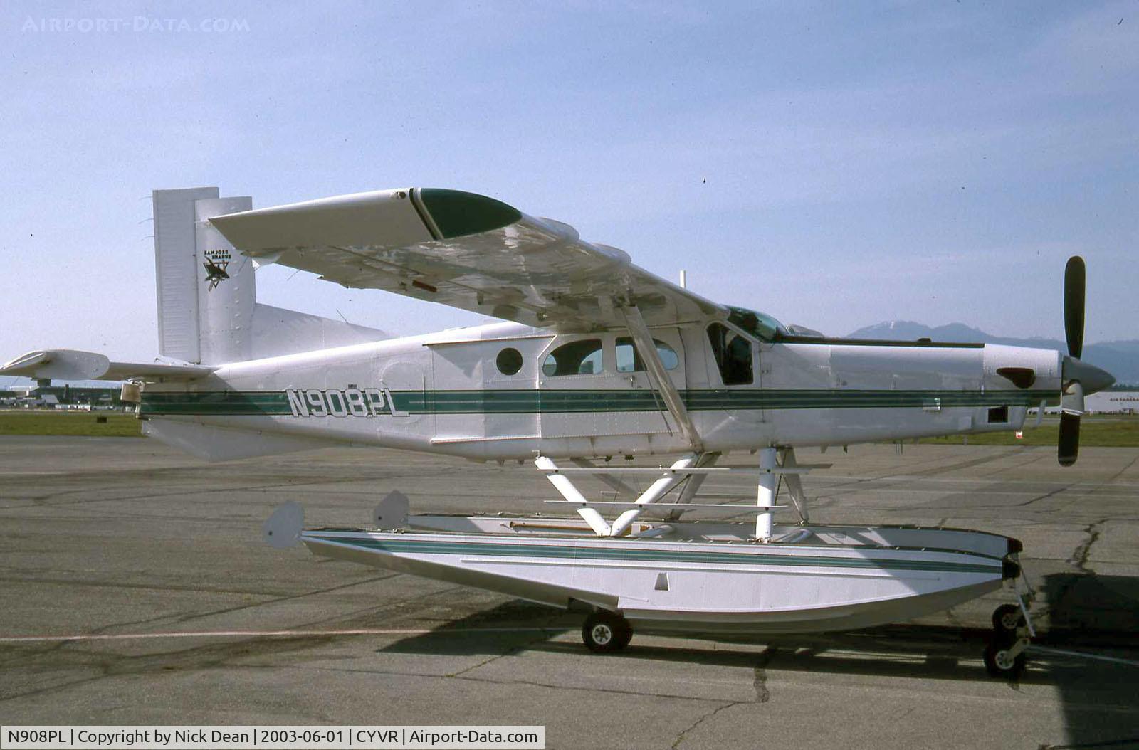 N908PL, 1994 Pilatus PC-6/B2-H4 Turbo Porter C/N 908, CYVR