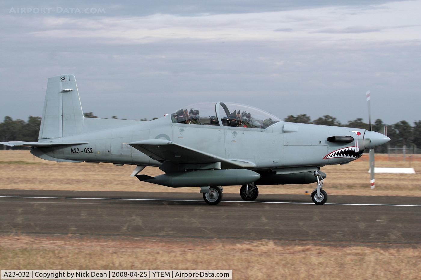 A23-032, Pilatus PC-9A C/N 532, YTEM