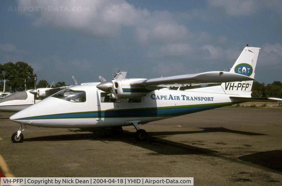 VH-PFP, 1977 Partenavia P-68B C/N 91, YHID