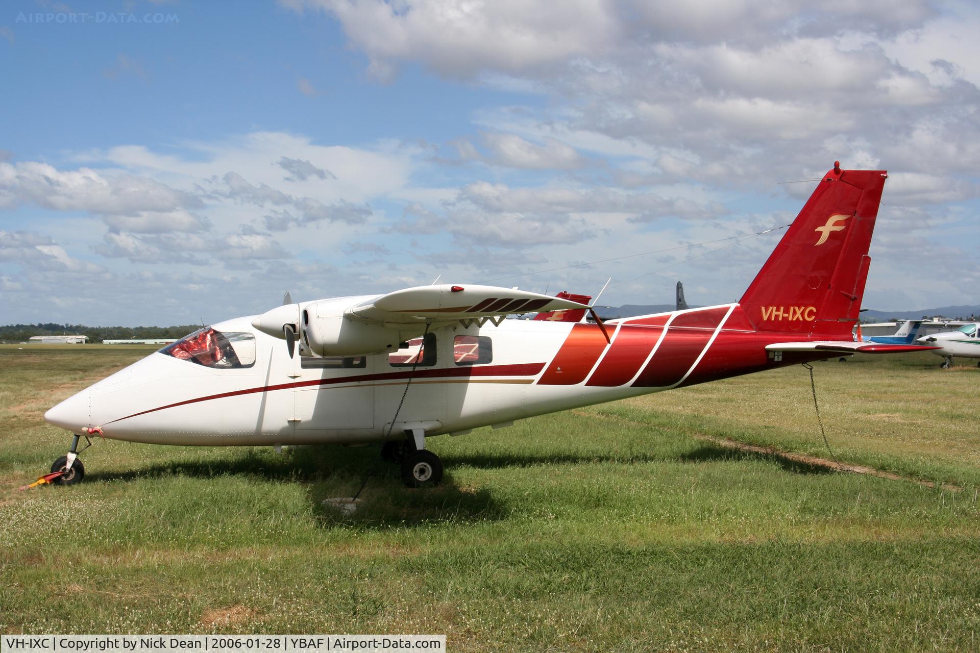 VH-IXC, 1978 Partenavia P-68B C/N 164, YBAF