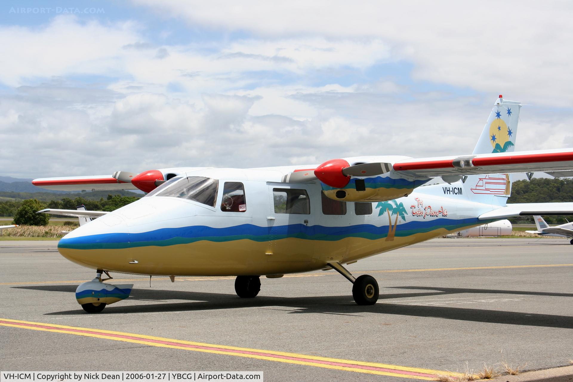 VH-ICM, 1985 Partenavia P-68C C/N 356, YBCG